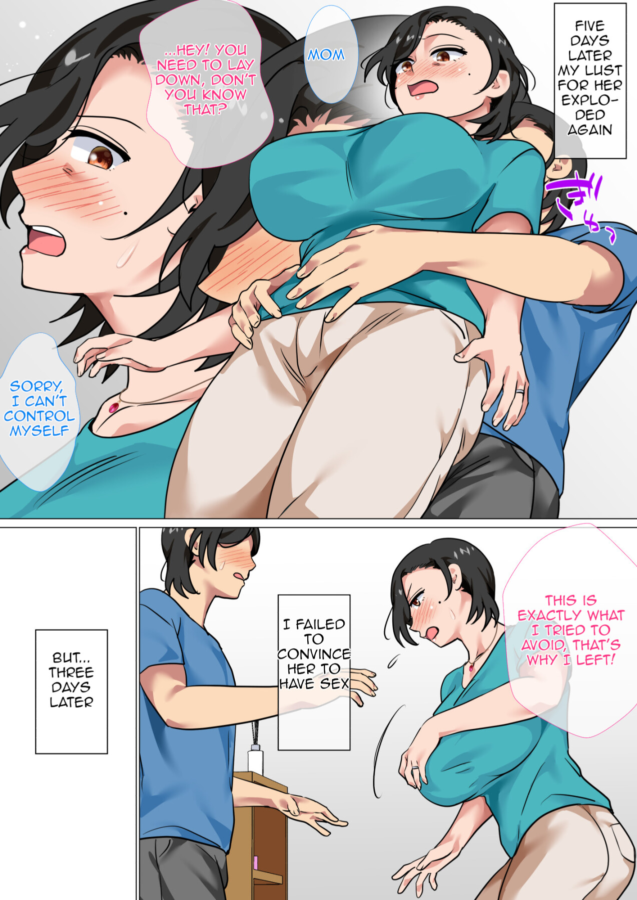 Hentai Manga Comic-I Confessed to My Mom and She Let Me Have A One-Day-Only Sex-Fest 2-Read-13